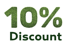 10% off lawn care 