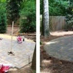 Fire pit "Before & After"