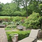 Backyard, brick walkways & landscaping