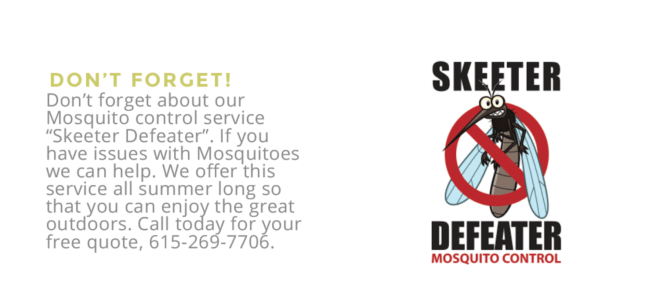 Skeeter Defeater Mosquito Control