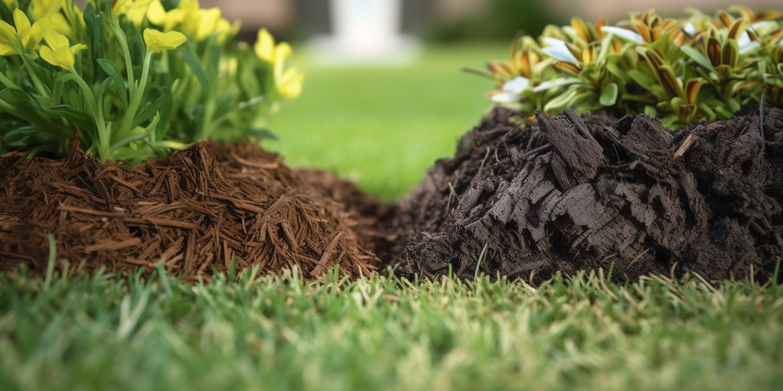 Turf Managers provide professional and expert mulching techniques to Nashville lawns.