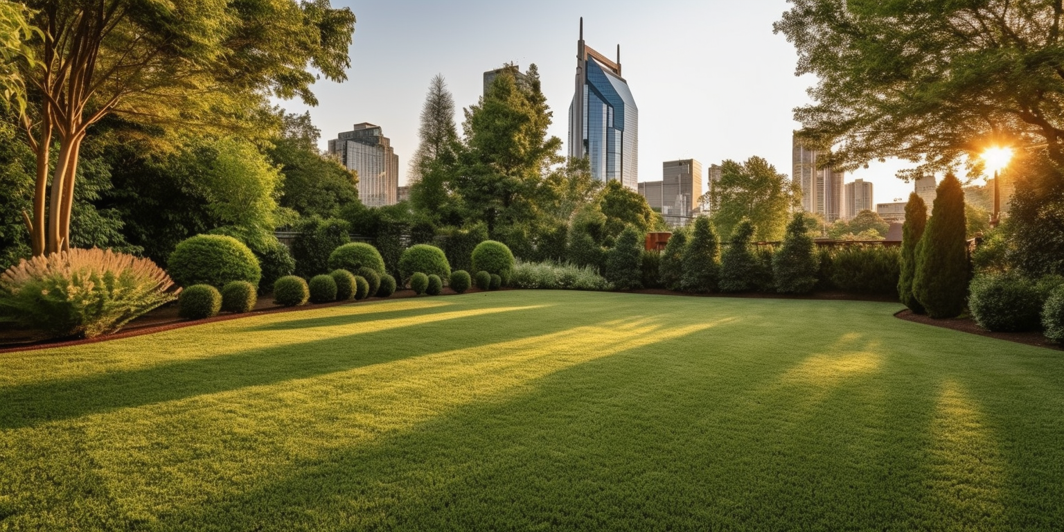Turf Managers, Nashville's premier lawn care provider, professional services for a lush, green lawn.