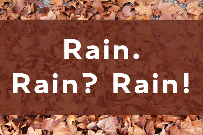 Prepare Your Lawn for Low Rain Fall Each Fall